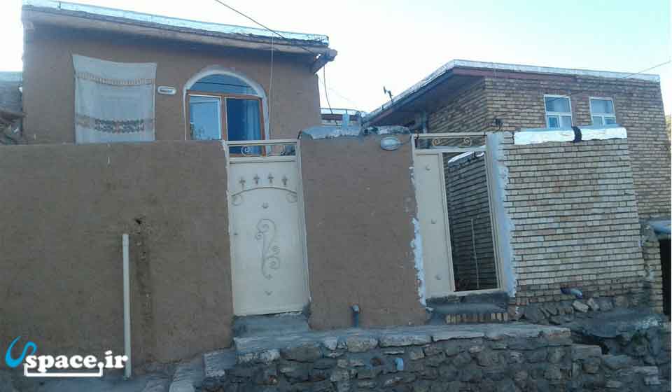 نمای خانه بومی کسری تخت سلیمان - تکاب - روستای نصرت آباد