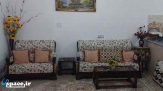 فضای داخلی خانه بومی کسری تخت سلیمان - تکاب - روستای نصرت آباد